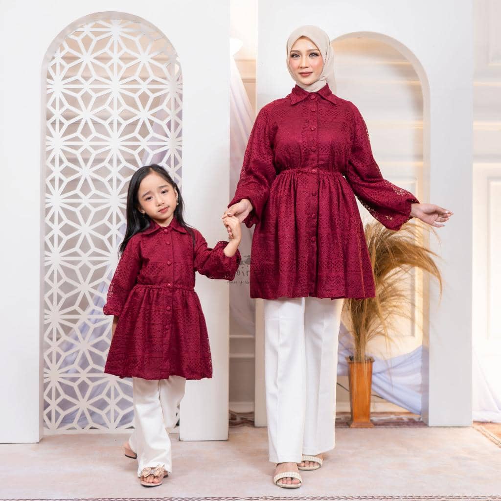 SAOIRSE'S Evelyn - Tunik Brukat