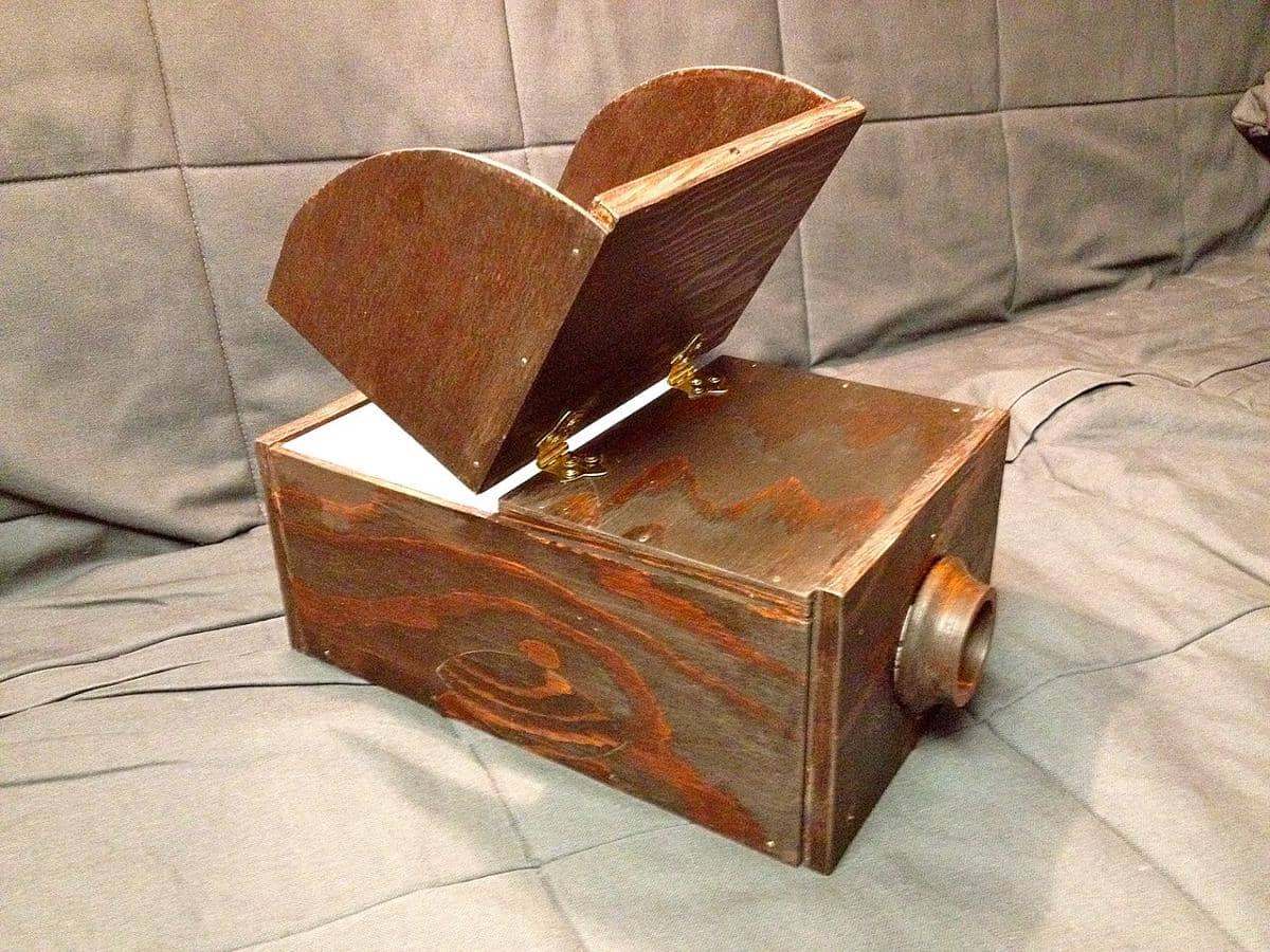 Ilustrasi camera obscura