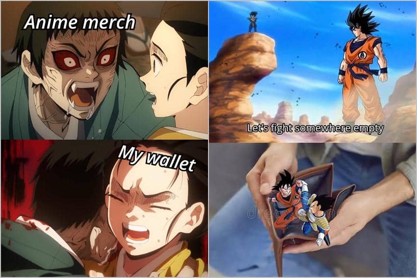 7 Meme Anime tentang Dompet, Pengeluaran Banyak!