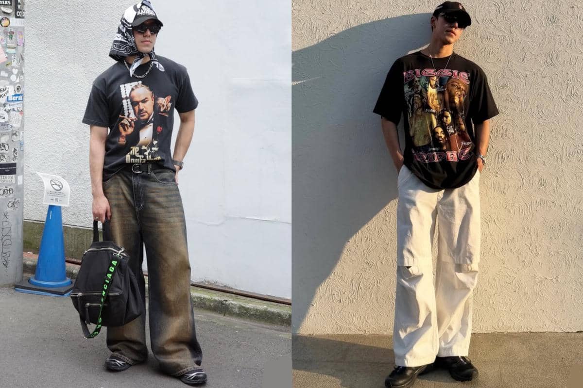 7 Inspirasi Outfit Street Style ala Nine Naphat, Stand Out!