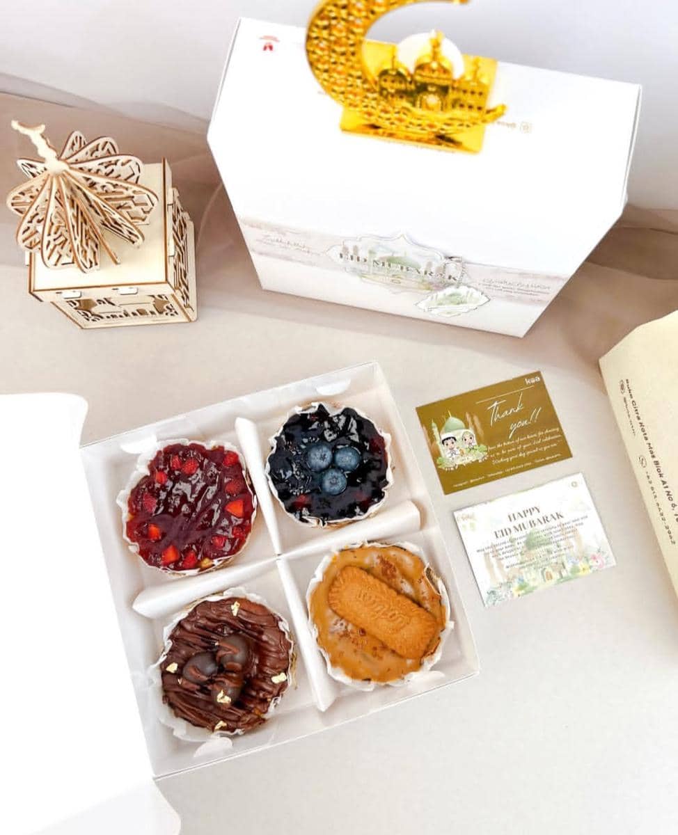 ilustrasi hampers makanan dari Koa.btm 