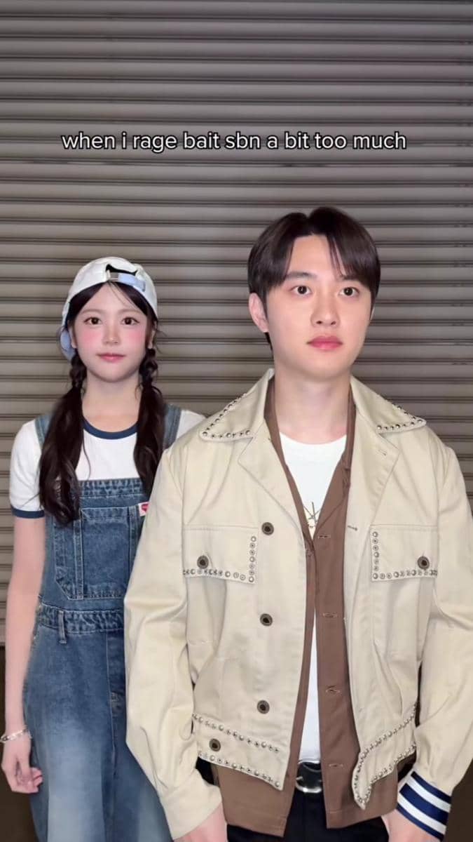 potret idol KPop ikut challenge "RUDE!" Hearts2Hearts 