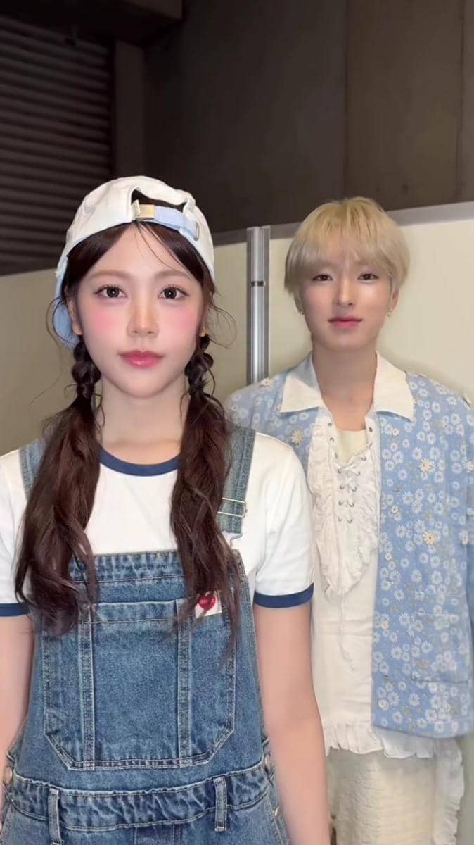 potret idol KPop ikut challenge "RUDE!" Hearts2Hearts 