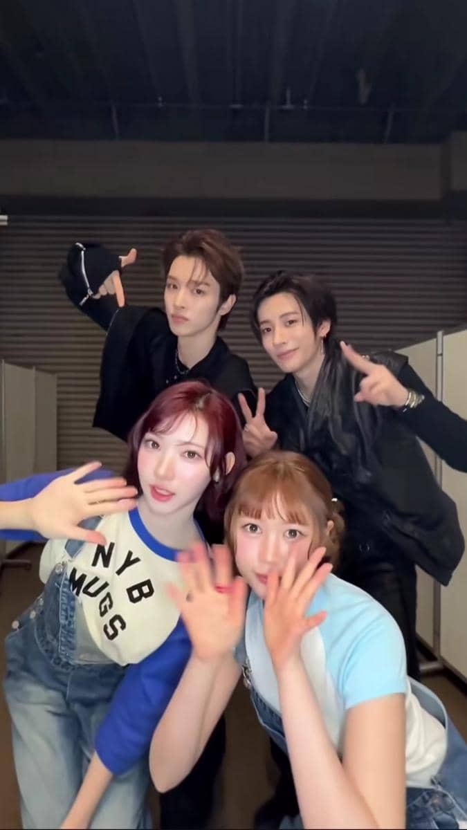 potret idol KPop ikut challenge "RUDE!" Hearts2Hearts 