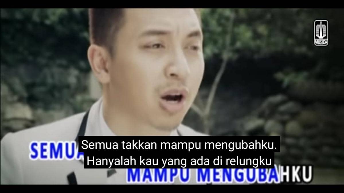cuplikan video klip "Takkan Terganti"