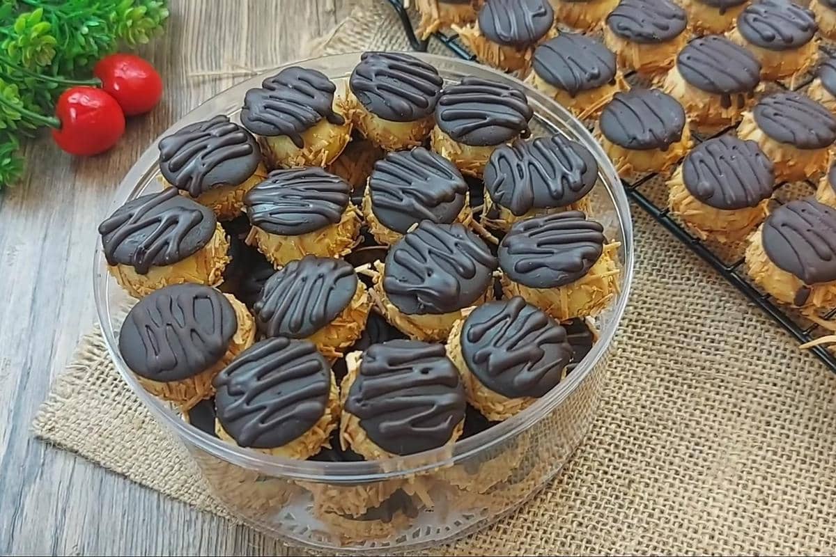 Resep Cokelat Button Cheese Cookies untuk Stok Camilan Lebaran