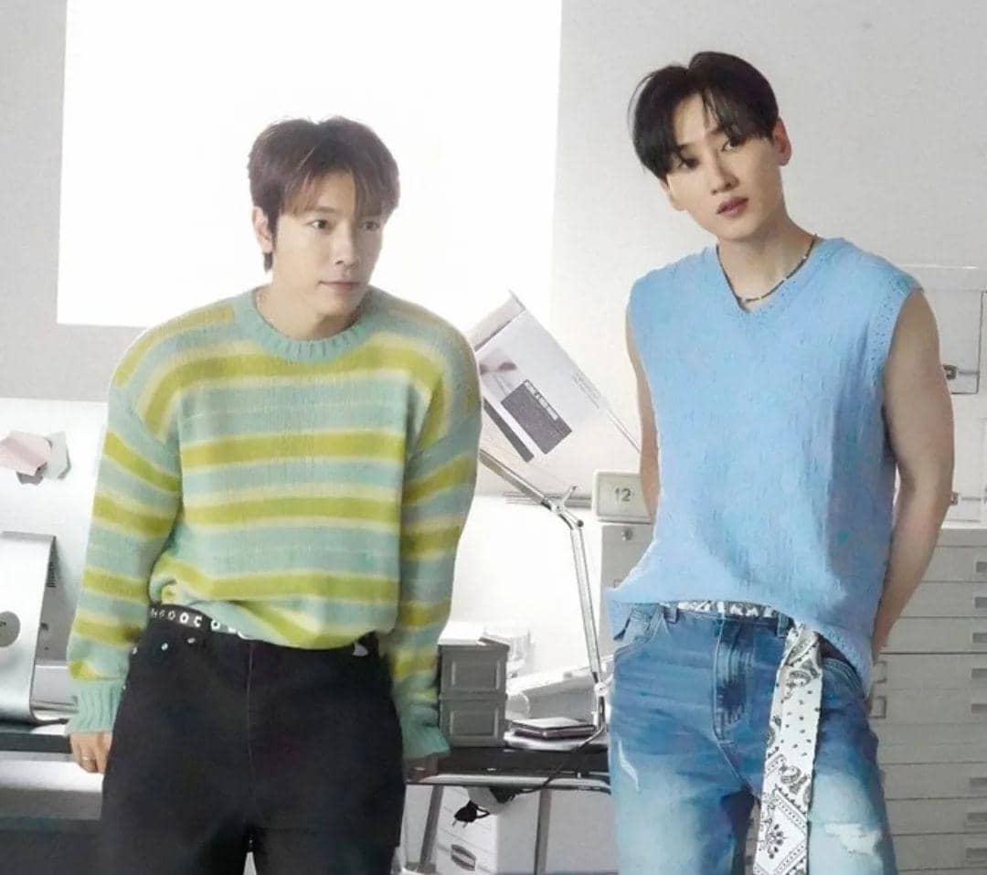 Potret Donghae dan Eunhyuk Super Junior 