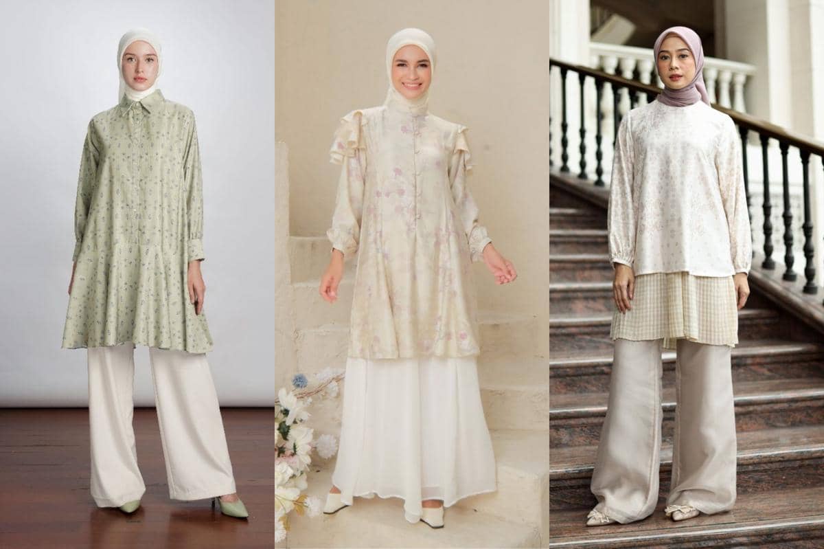 8 Tunik Lebaran 2026 untuk Cewek Petite, Siluetnya Bikin Jenjang