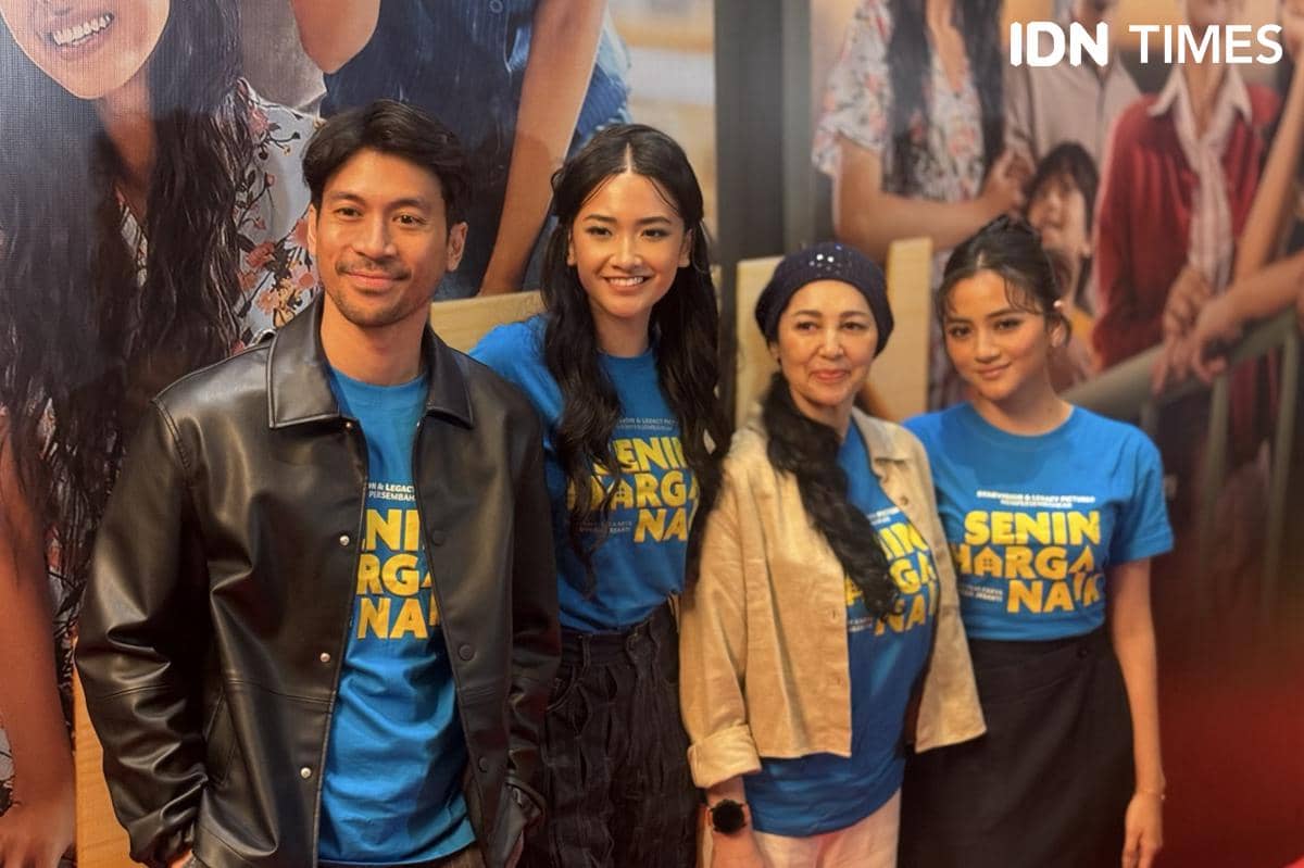 Biasa Antagonis, Meriam Bellina Jadi Ibu Baik di Senin Harga Naik