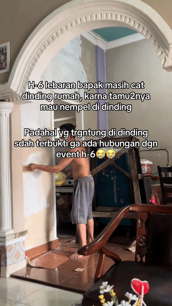 tingkah bapak-bapak jelang Lebaran