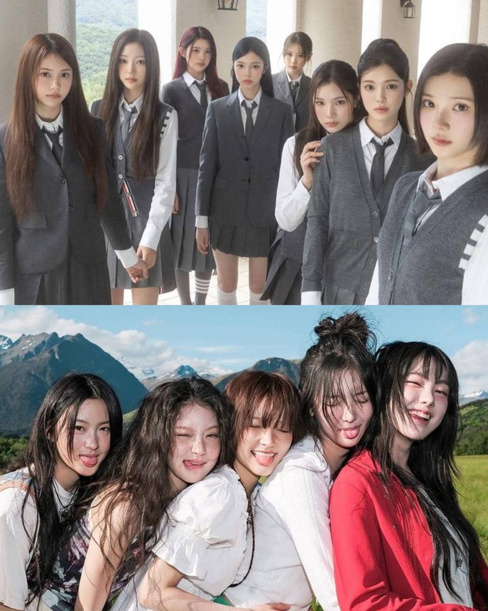 Hearts2Hearts dan KiiiKiii (dok. SM Entertainment | dok. Starship Entertainment)