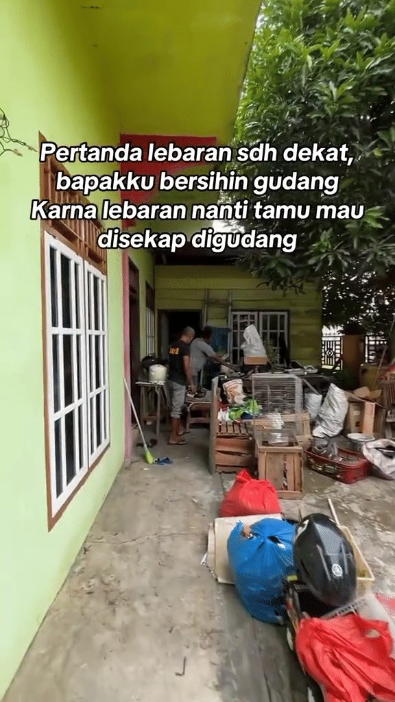 tingkah bapak-bapak jelang Lebaran