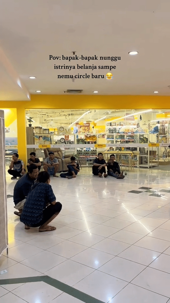 tingkah bapak-bapak jelang Lebaran