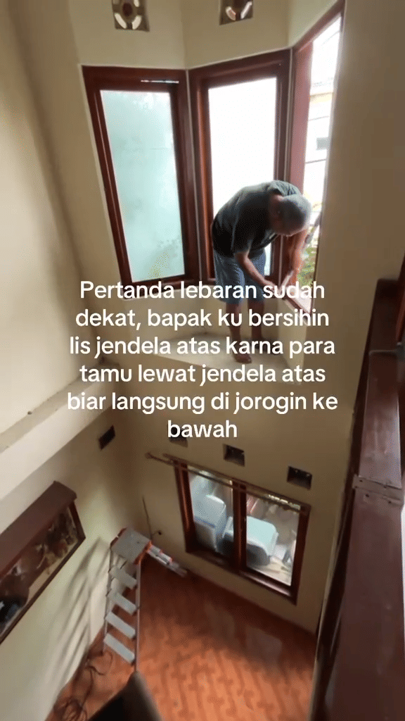 tingkah bapak-bapak jelang Lebaran