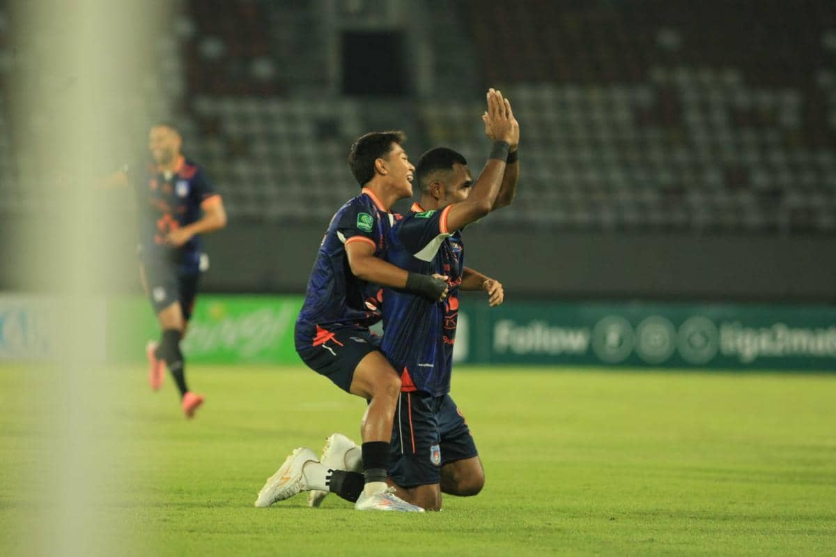 Pertandingan Sumsel United menghadapi Sriwijaya FC (Media Officer Sumsel United)