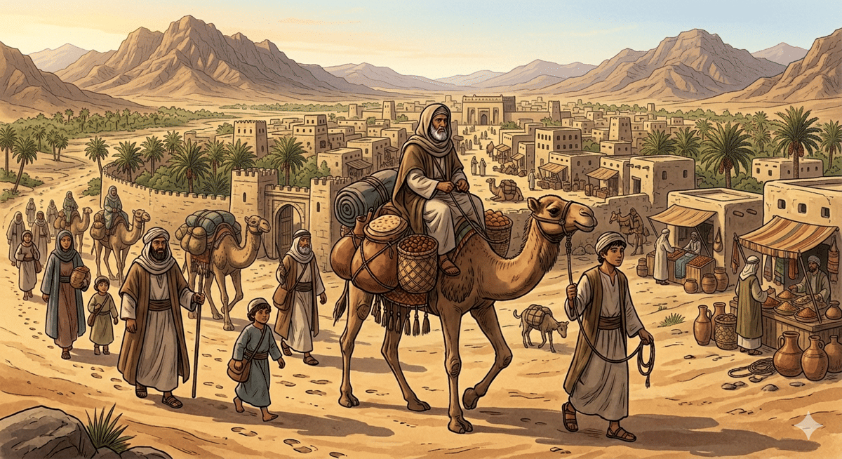 Ilustrasi Kota Madinah