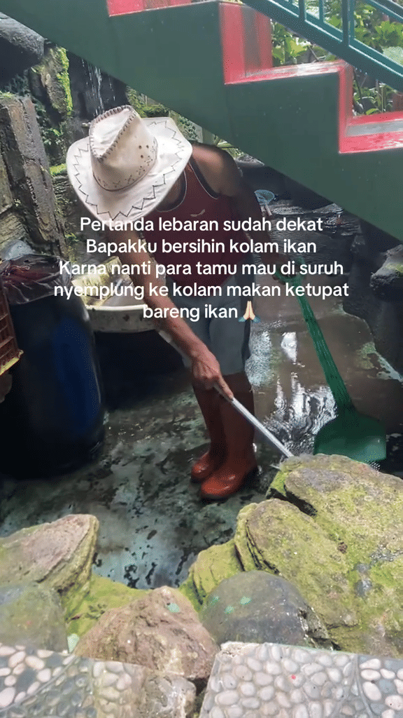 tingkah bapak-bapak jelang Lebaran
