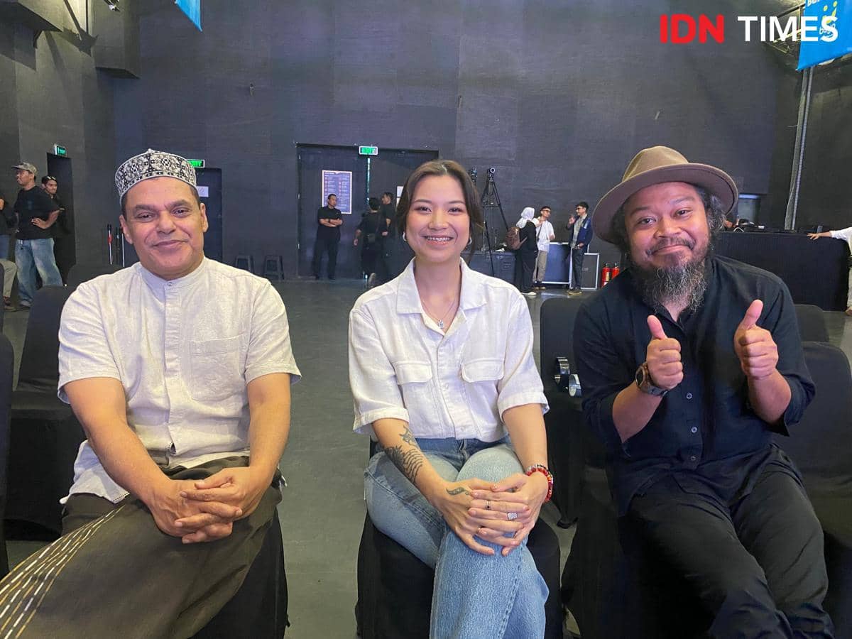 potret Haddad Alwi, Danilla Riyadi, dan Pusakata