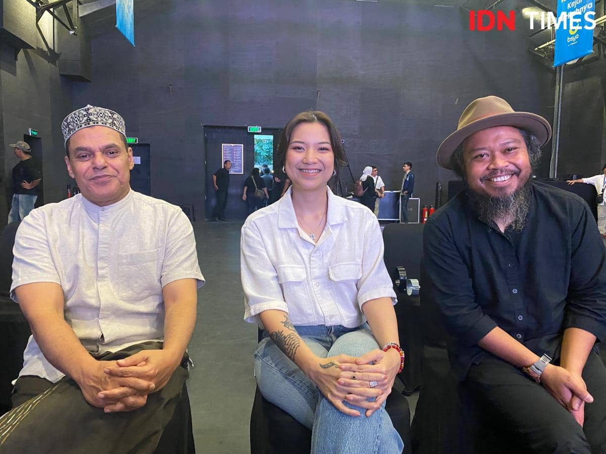 potret Haddad Alwi, Danilla Riyadi, dan Pusakata