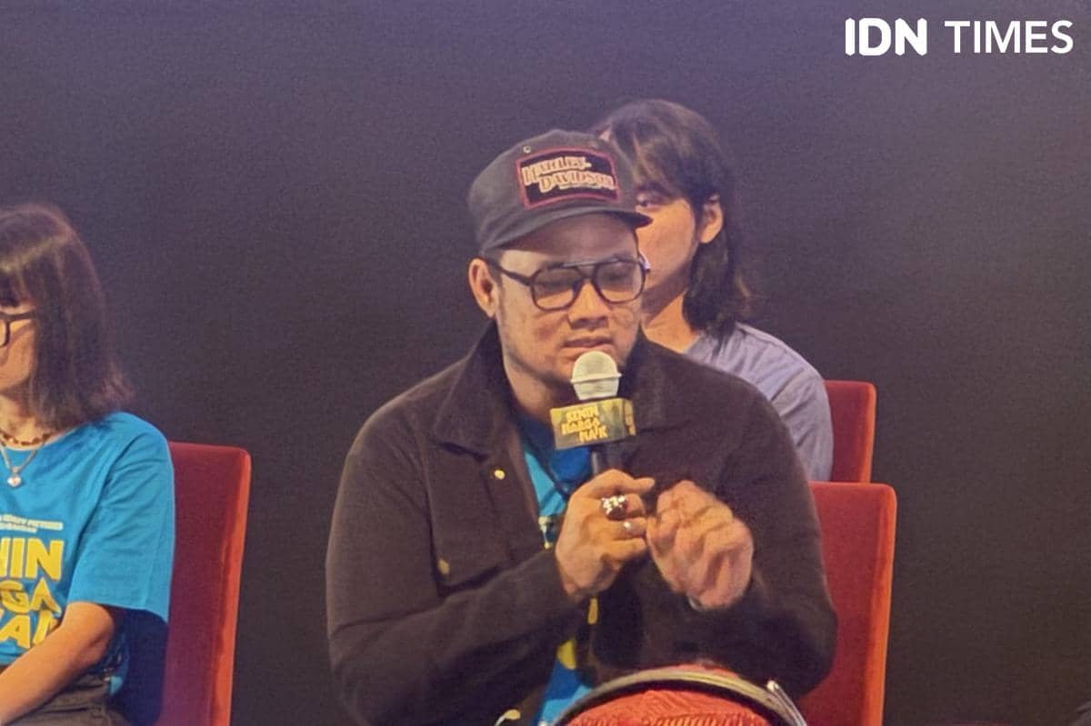 Virgoun di konferensi pers Senin Harga Naik pada Selasa (3/3/2026)