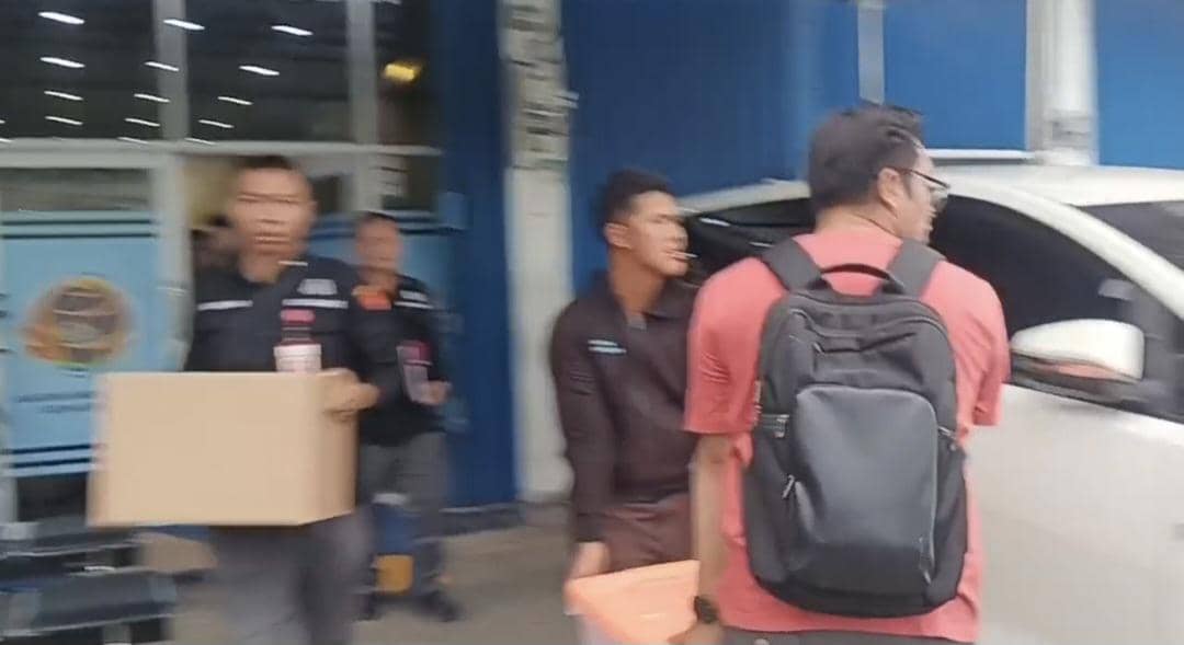 Kantor BPN Kota Serang digeledah Kejari Serang