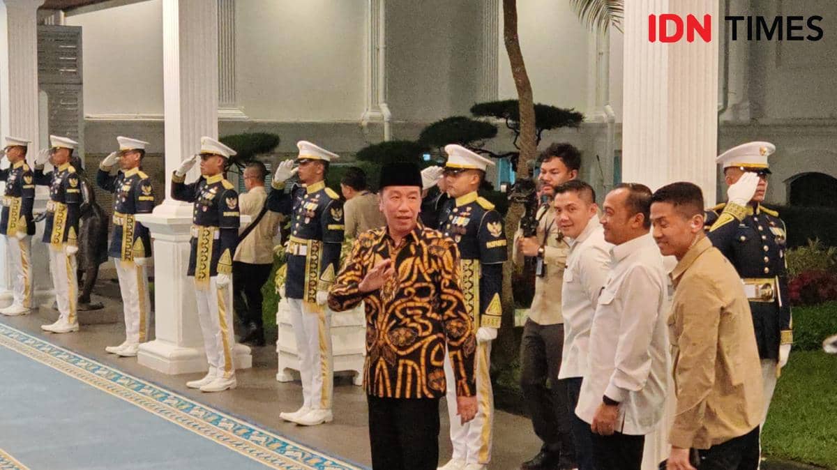 Diundang Prabowo, SBY, Jokowi, JK, Boediono, Ma'ruf Tiba di Istana