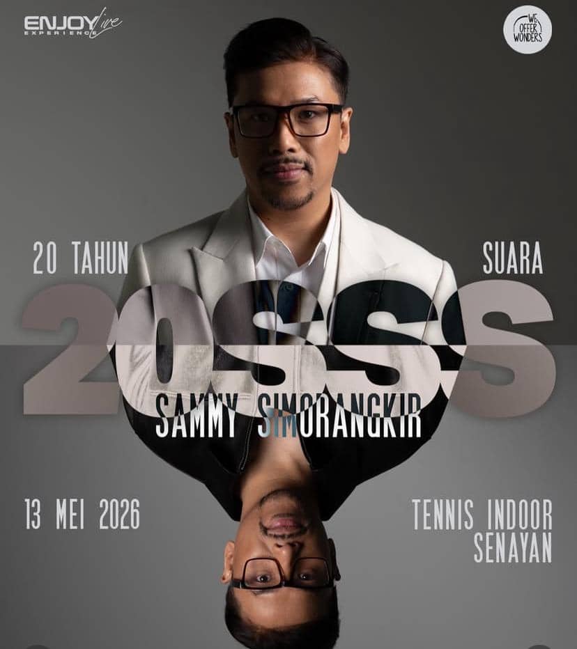 poster konser anniversary Sammy Simorangkir