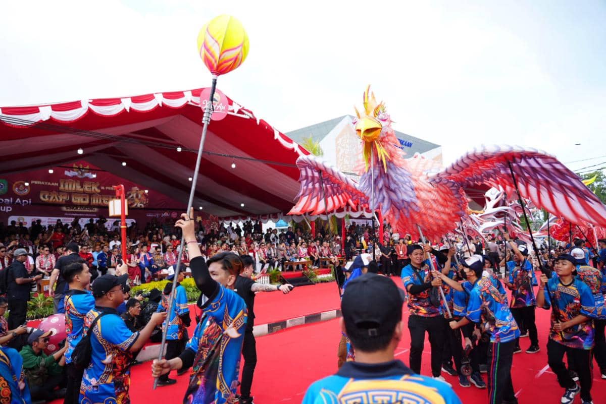 Festival Cap Go Meh Pontianak digelar dengan meriah.