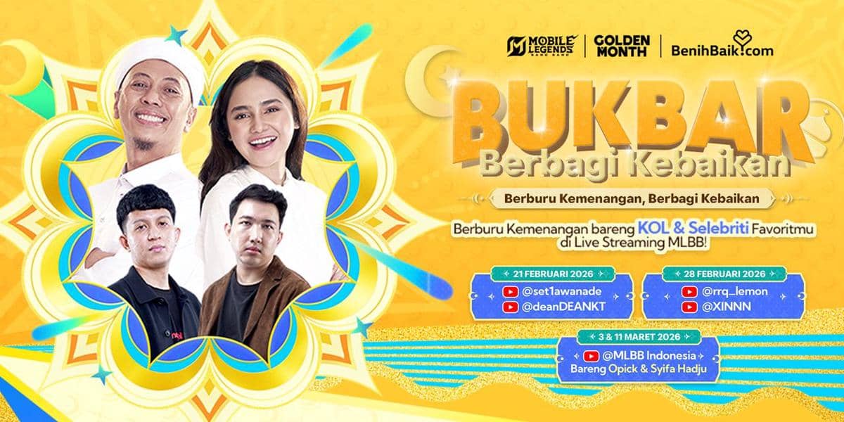 MLBB Komitmen Dukungan Rp 200 Juta untuk 300 Anak Lebih Ramadan 2026!