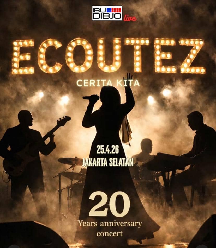 poster konser anniversary ECOUTEZ