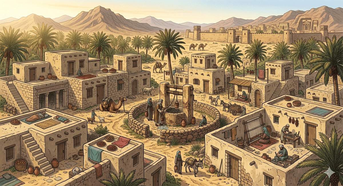 Ilustrasi rumah arab