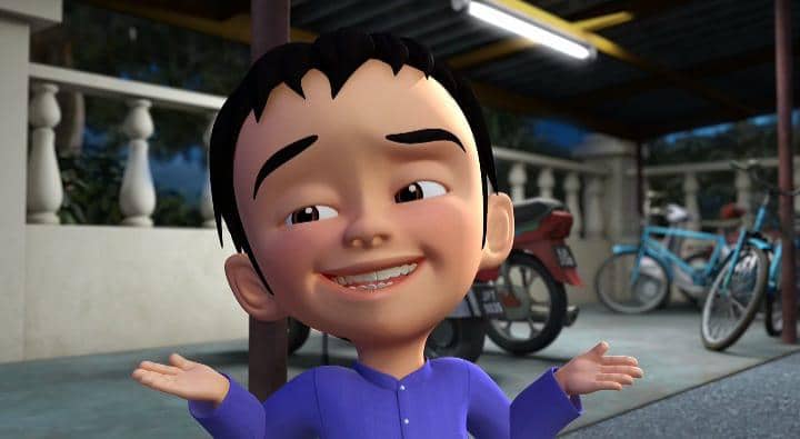 Fizi bercerita pengalamannya puasa setengah hari.