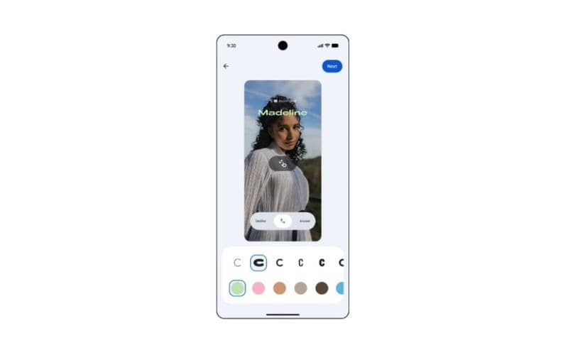 desain ID penelepon pakai Kartu Panggilan