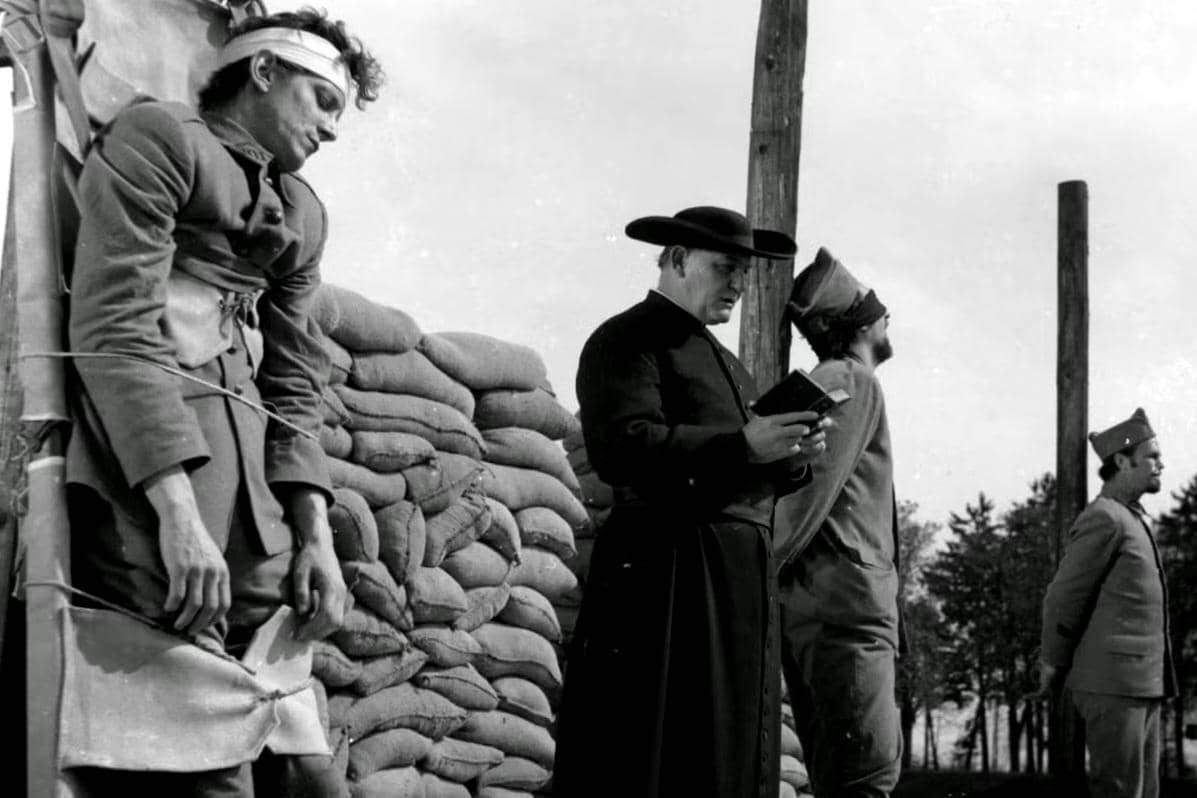 cuplikan adegan dalam film Paths of Glory