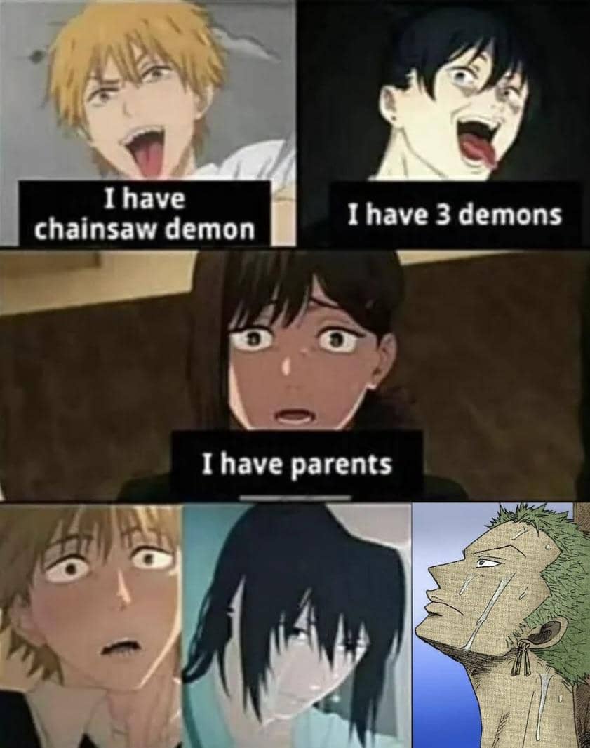 meme Zoro nyasar ke anime syonen