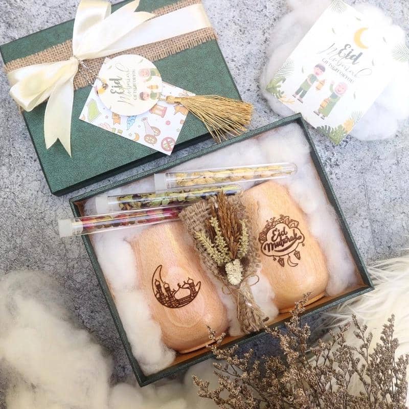 Ilustrasi hampers lebaran