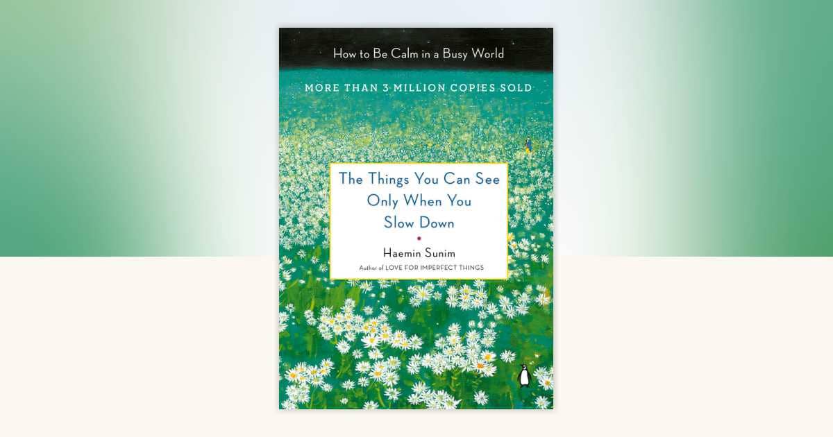 cover buku The Things You Can See Only When You Slow Down