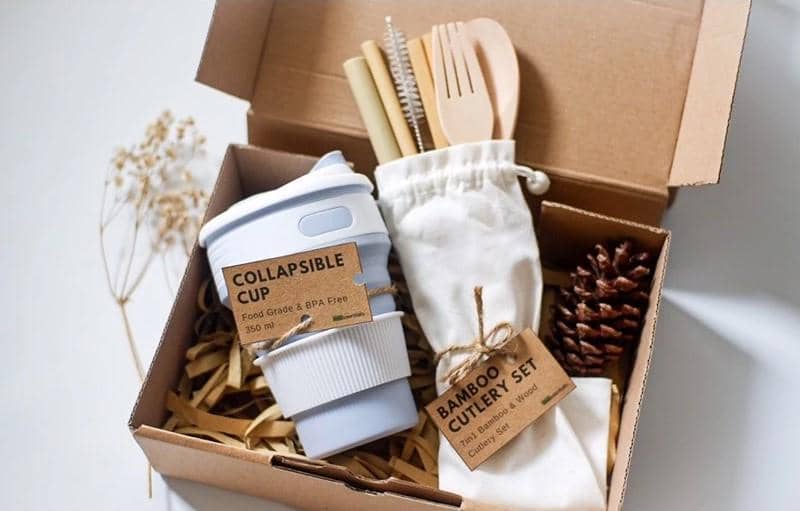 Ilustrasi hampers lebaran