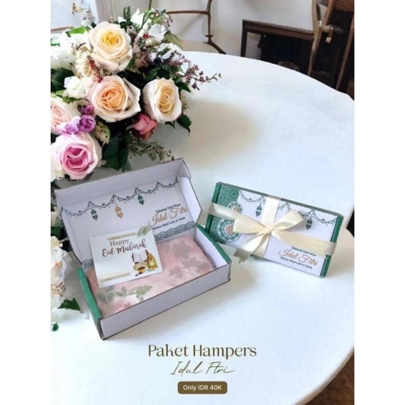 Ilustrasi hampers lebaran