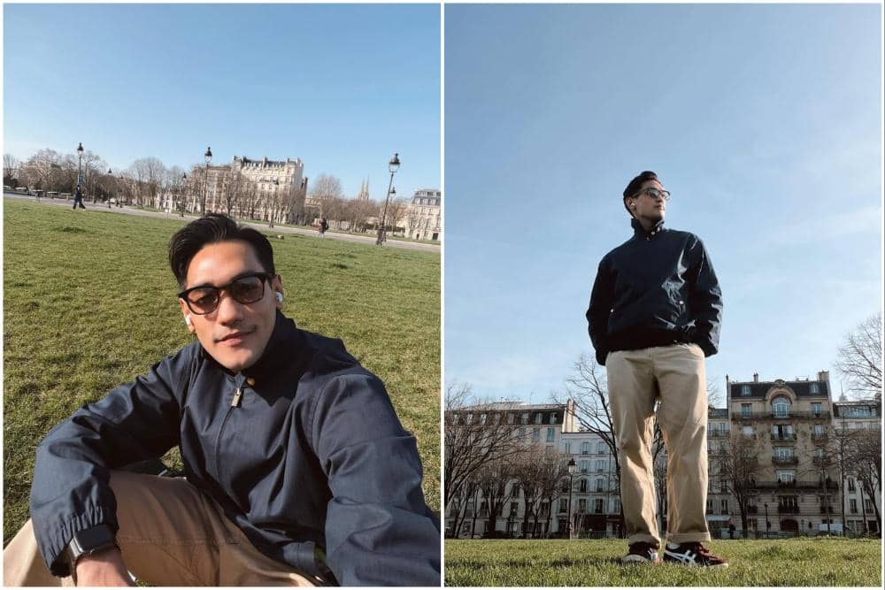 7 Potret Afgan saat Bersantai di Halaman Hôtel des Invalides, Paris