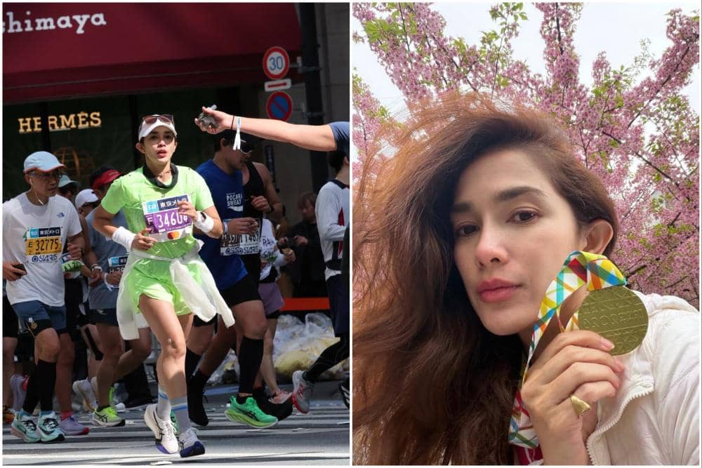 10 Potret Ussy Sulistiawaty Menaklukkan Tokyo Marathon 2026, Terharu!