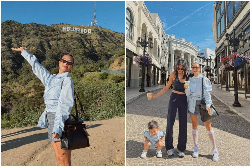 9 Potret Jennifer Bachdim Jalan-jalan di LA, Enjoy bareng Sahabat!