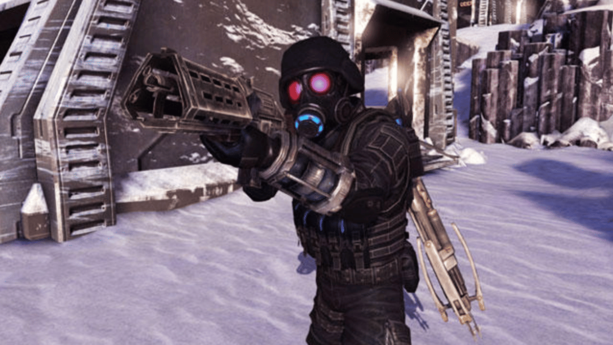 HUNK dalam Lost Planet 3.