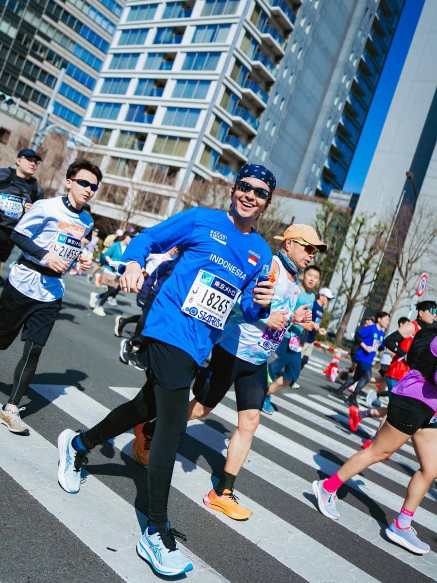 Angga Yunanda sukses finish di Tokyo Marathon 2026