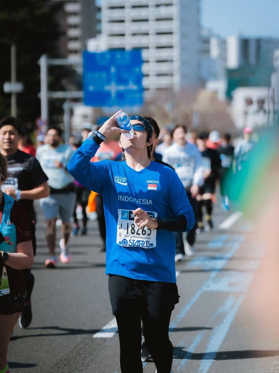 Angga Yunanda sukses finish di Tokyo Marathon 2026