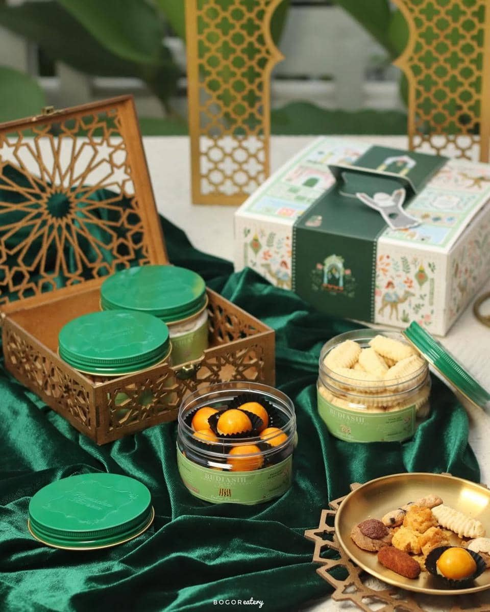 Ilustrasi hampers lebaran