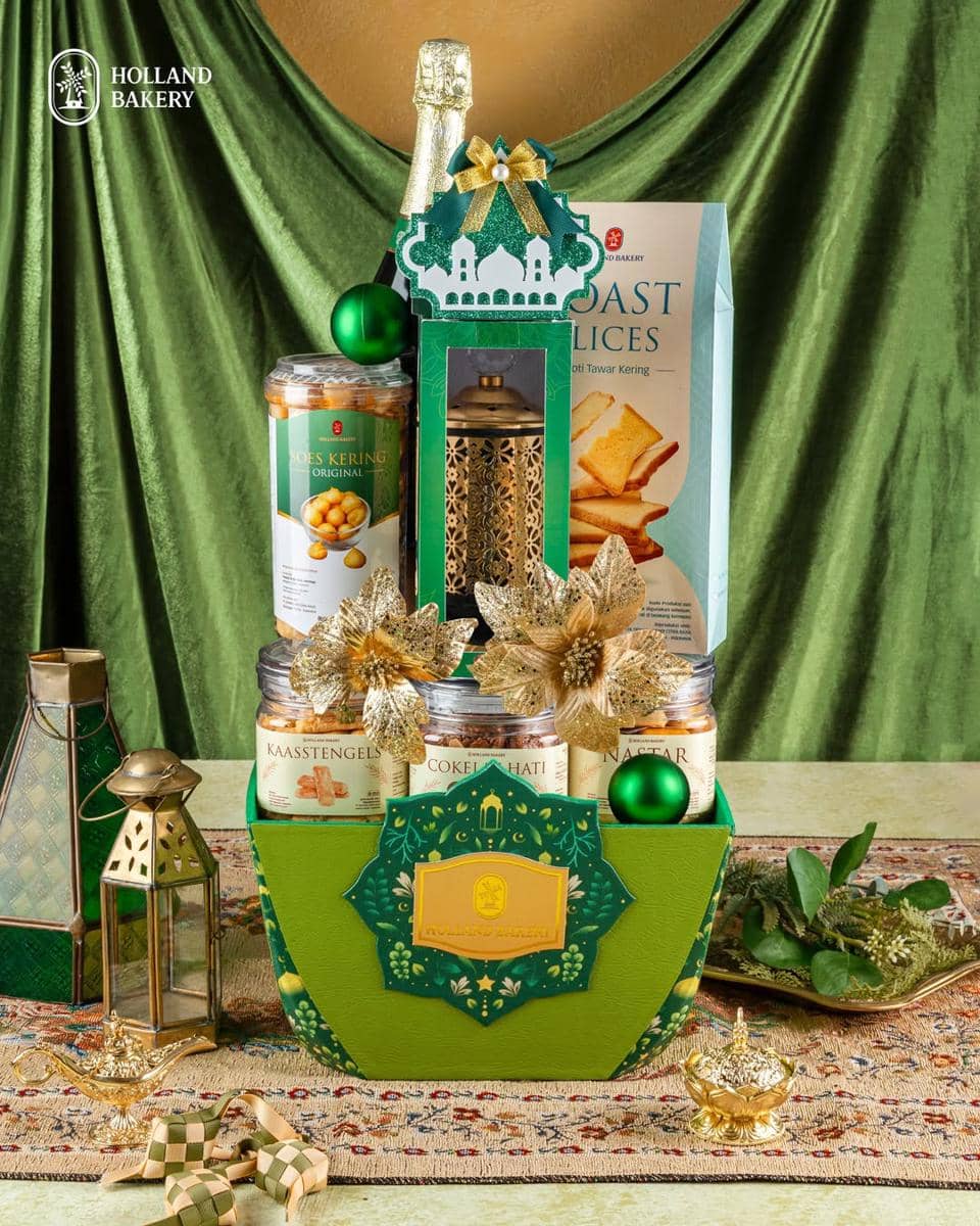 Ilustrasi hampers lebaran