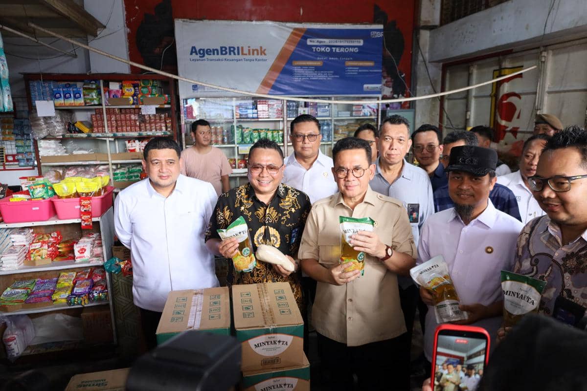 Sidak Jelang Lebaran, Mendag Pastikan Harga Pangan di Makassar Stabil