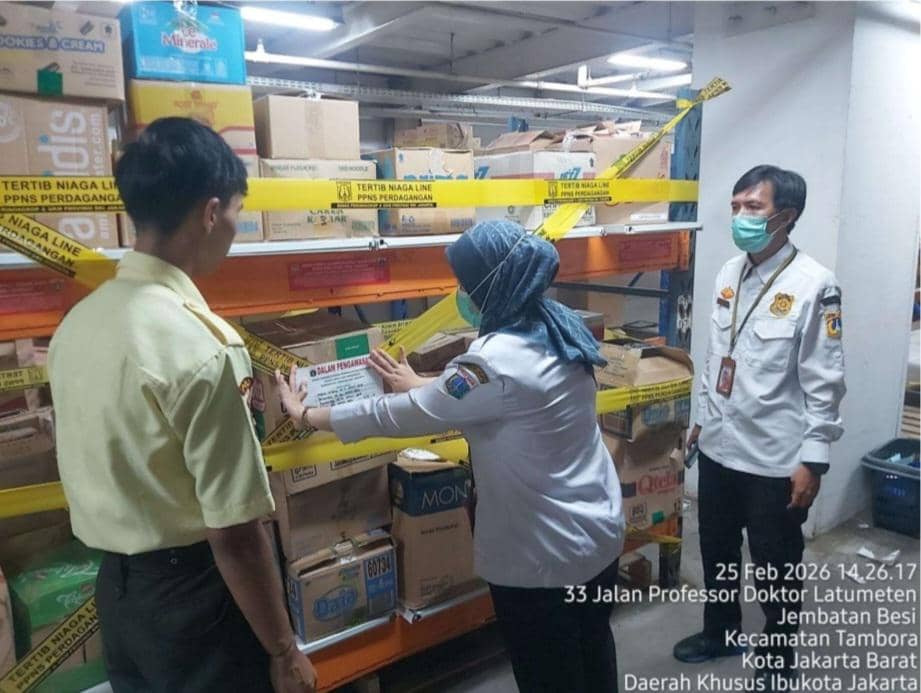 Edarkan Miras Tanpa Izin, Pemprov DKI Segel  HMI