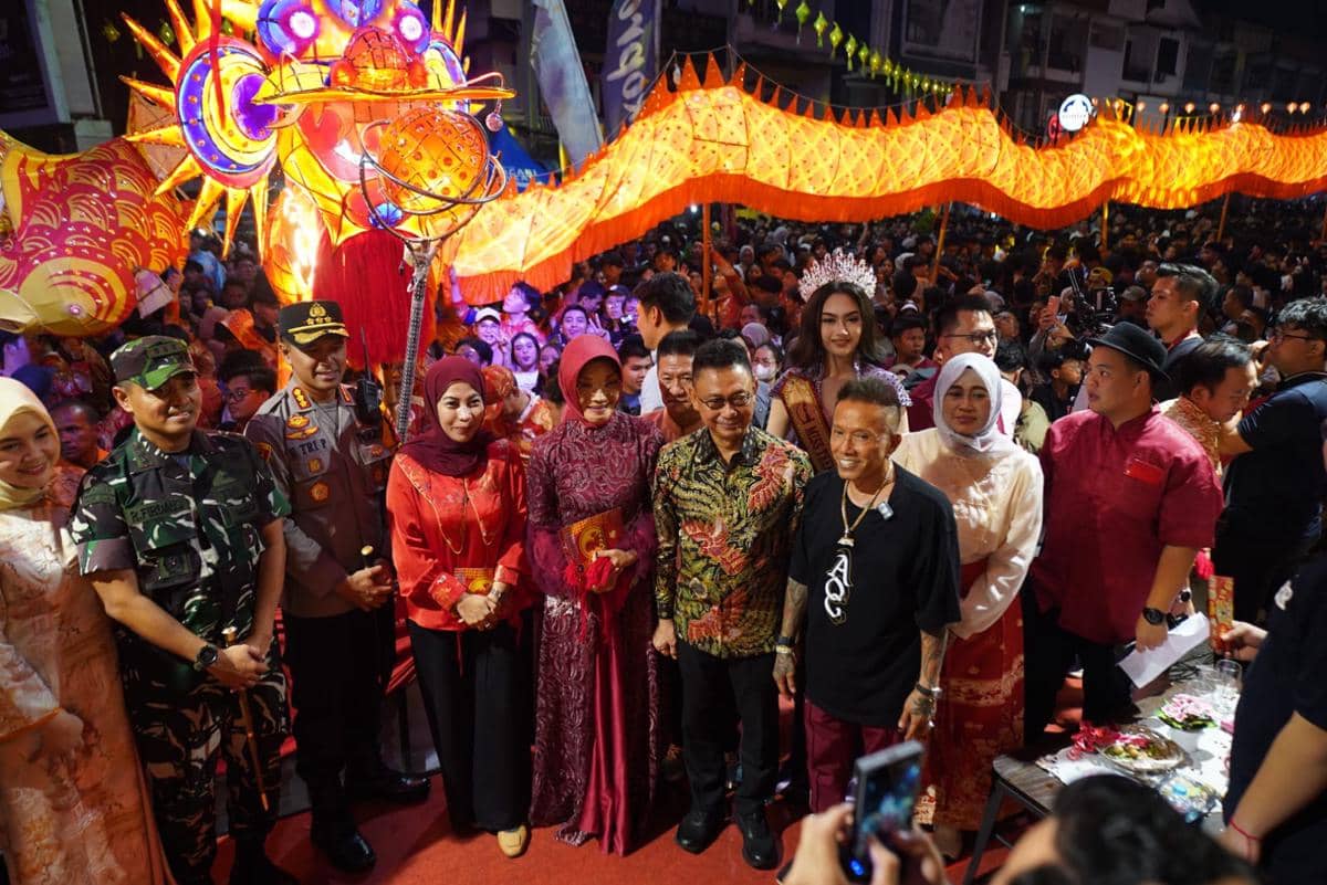 Kemeriahan Cap Go Meh 2026 di Pontianak.